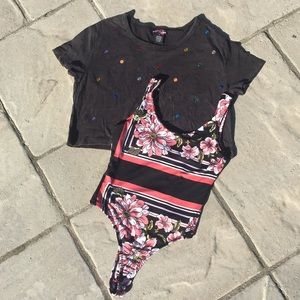 💫3 for $25 NWT- Body Central Top & leotard